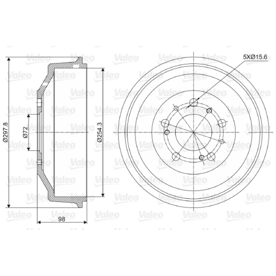 237014 - Brake Drum 