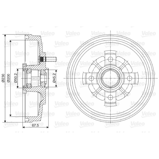 237077 - Brake Drum 