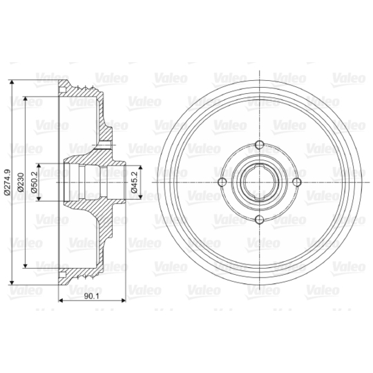 237086 - Brake Drum 