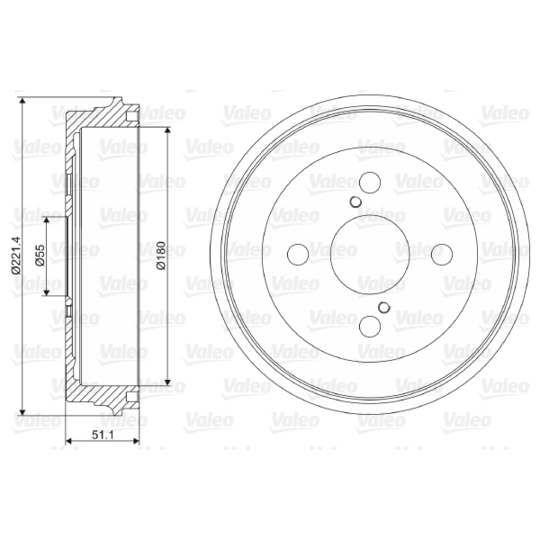 237106 - Brake Drum 