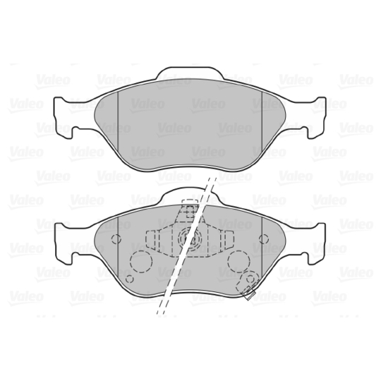 301076 - Brake Pad Set, disc brake 