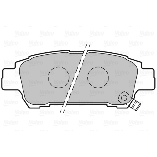 301542 - Brake Pad Set, disc brake 