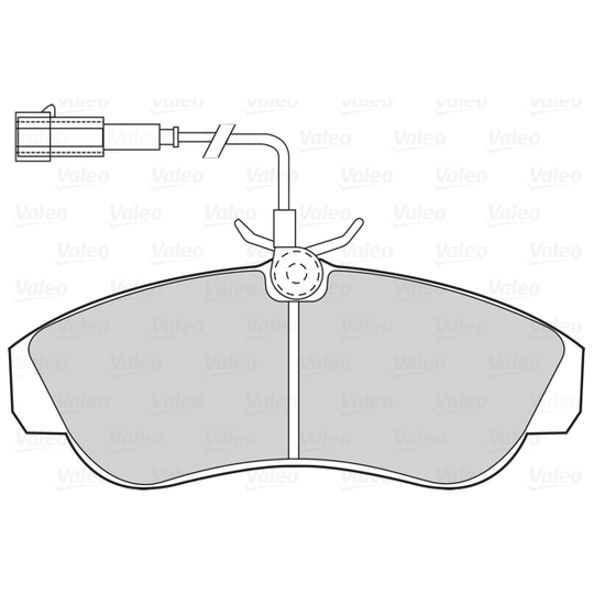 302061 - Brake Pad Set, disc brake 