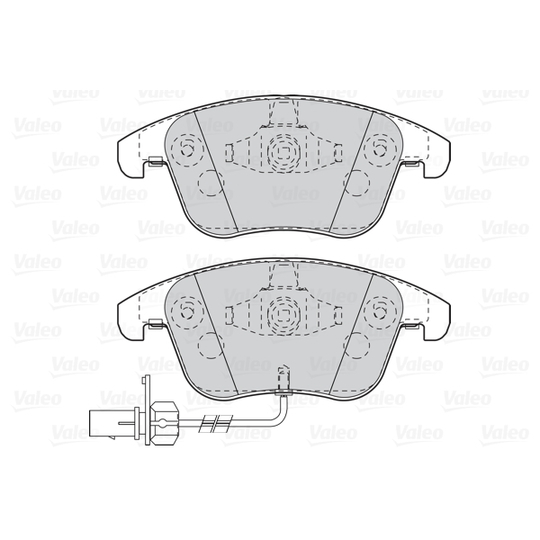 302098 - Brake Pad Set, disc brake 