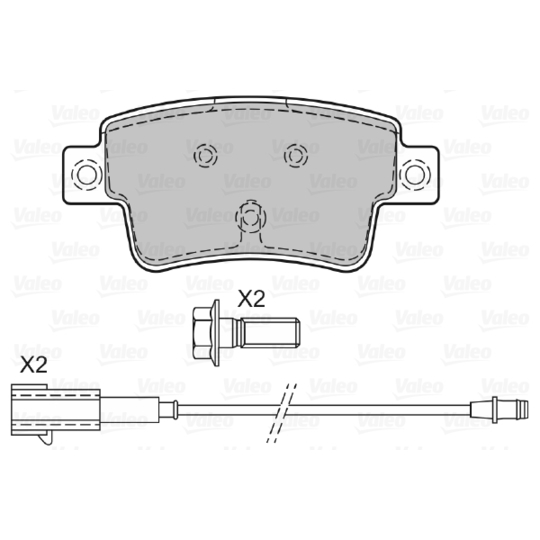 601063 - Brake Pad Set, disc brake 