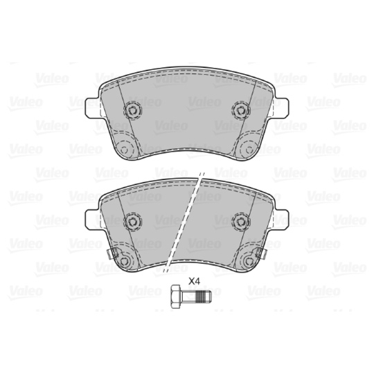 601141 - Brake Pad Set, disc brake 