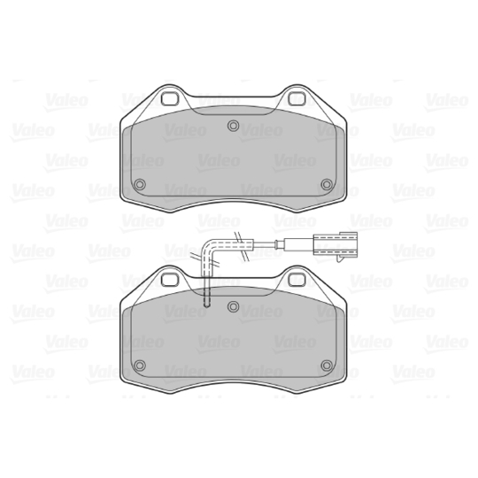 601275 - Brake Pad Set, disc brake 