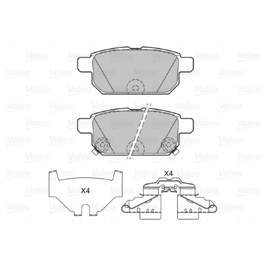 601285 - Brake Pad Set, disc brake 