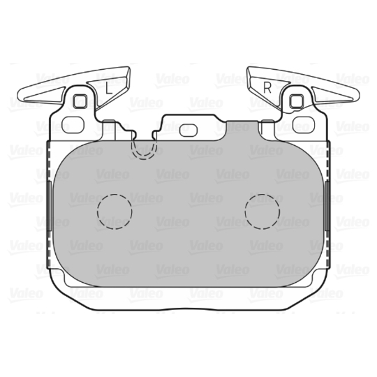 601344 - Piduriklotsi komplekt, ketaspidur 