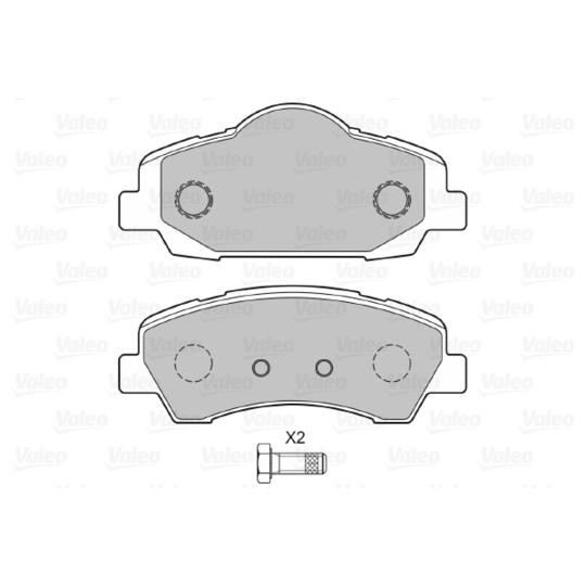 601371 - Brake Pad Set, disc brake 