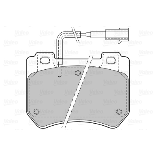 601383 - Piduriklotsi komplekt, ketaspidur 