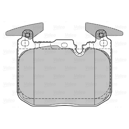 601391 - Piduriklotsi komplekt, ketaspidur 