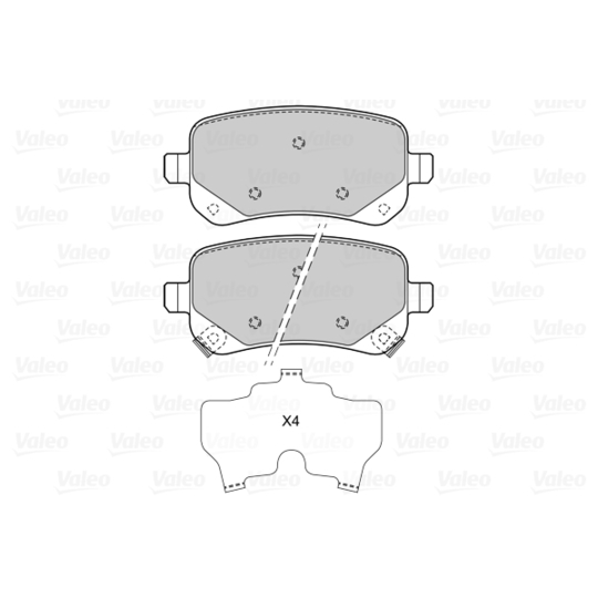 601523 - Brake Pad Set, disc brake 