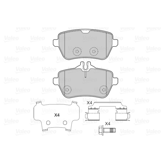 601535 - Brake Pad Set, disc brake 