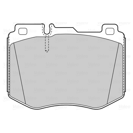 601554 - Brake Pad Set, disc brake 