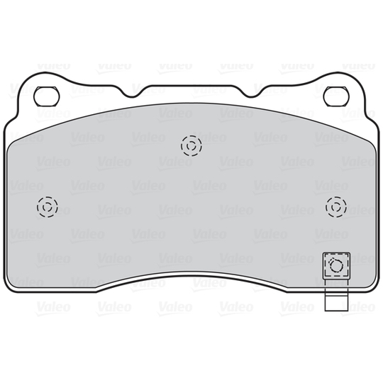 601579 - Brake Pad Set, disc brake 