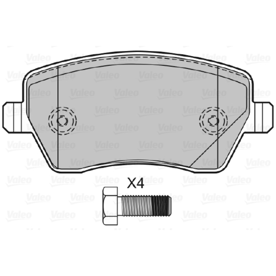 601641 - Brake Pad Set, disc brake 