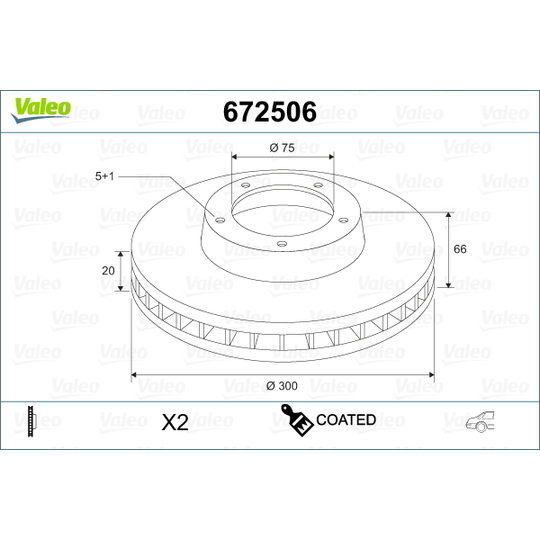 672506 - Brake Disc 