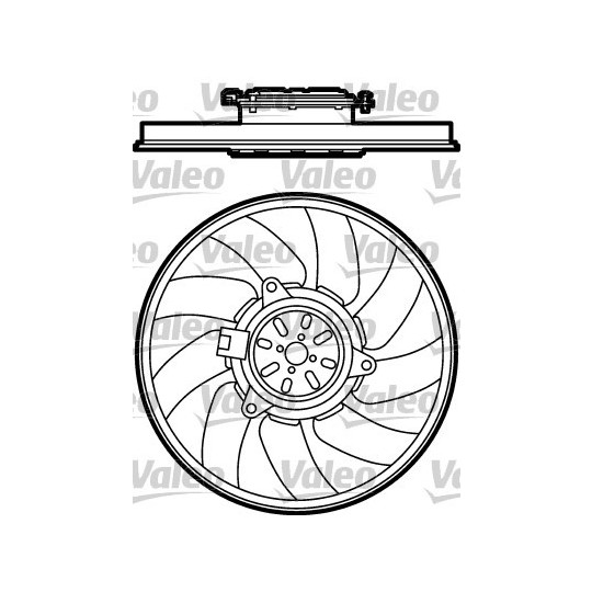 696026 - Fan, radiator 