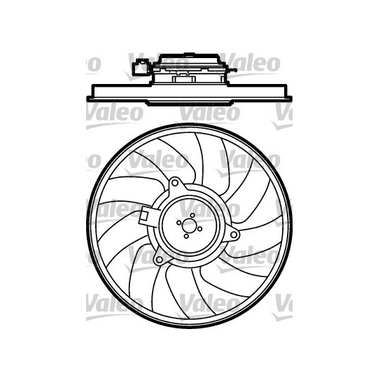 696080 - Fan, radiator 