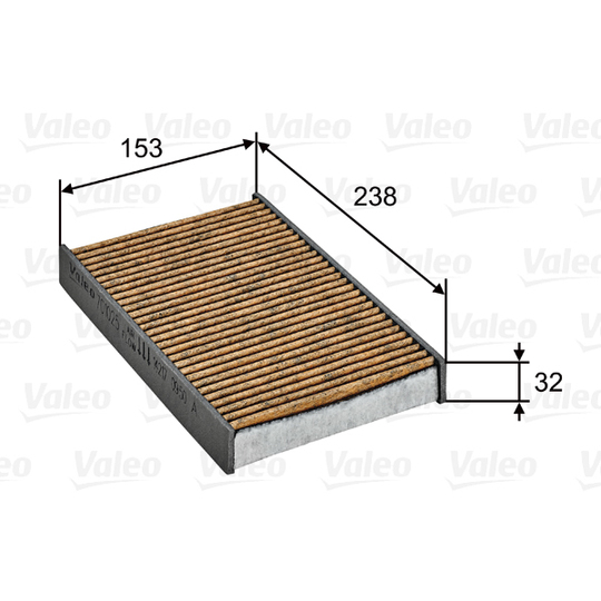 701025 - Filter, interior air 