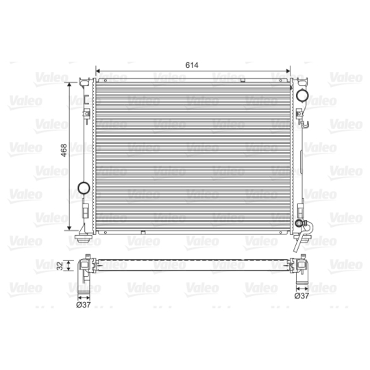 701562 - Radiaator, mootorijahutus 