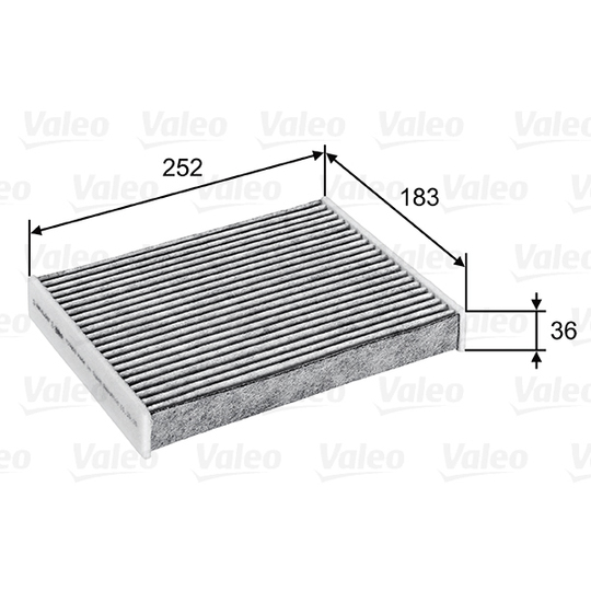 715802 - Filter, interior air 