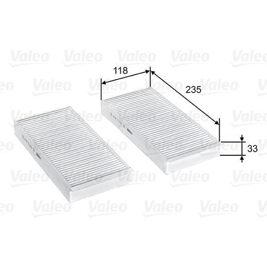 715812 - Filter, interior air 