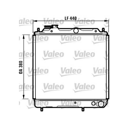 731056 - Radiator, engine cooling 