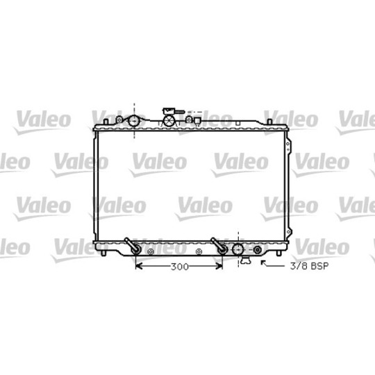 734581 - Radiaator, mootorijahutus 