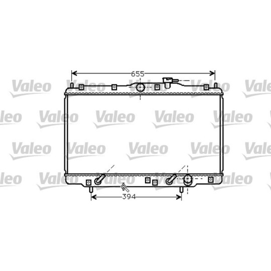 734747 - Radiator, engine cooling 