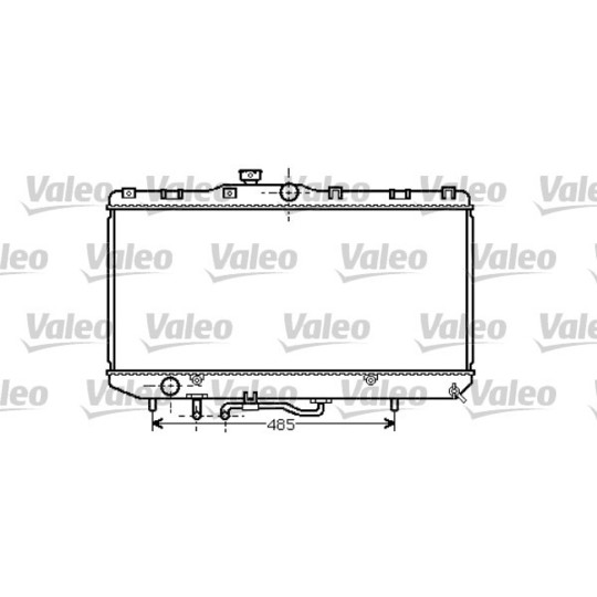 734839 - Radiator, engine cooling 