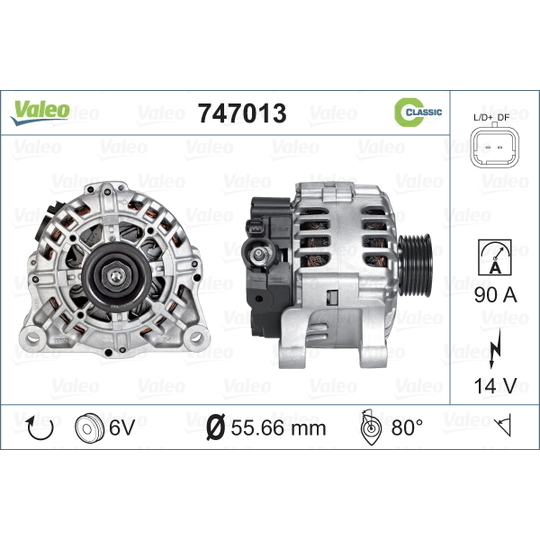 747013 - Alternator 