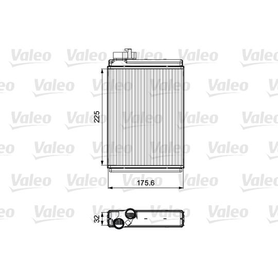 811507 - Heat Exchanger, interior heating 