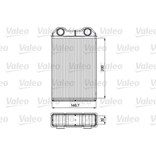 811533 - Heat Exchanger, interior heating 