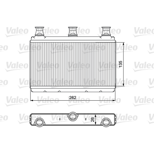 811537 - Heat Exchanger, interior heating 