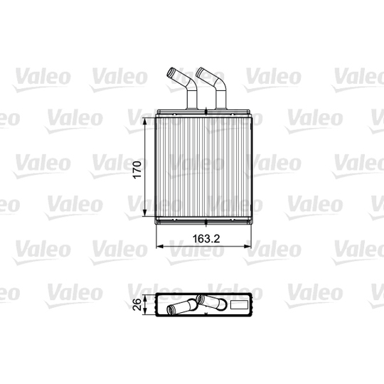 811561 - Heat Exchanger, interior heating 