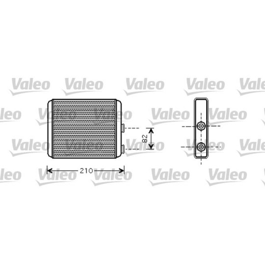 812363 - Heat Exchanger, interior heating 