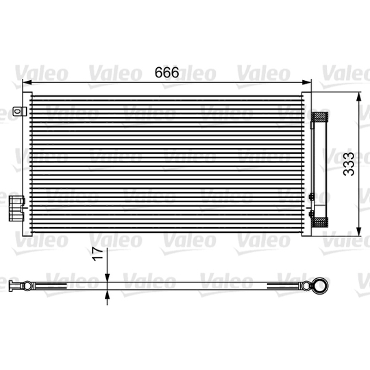 814111 - Condenser, air conditioning 