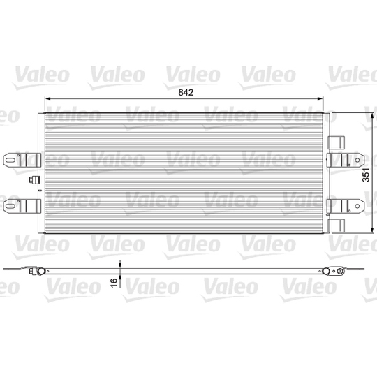 815093 - Condenser, air conditioning 