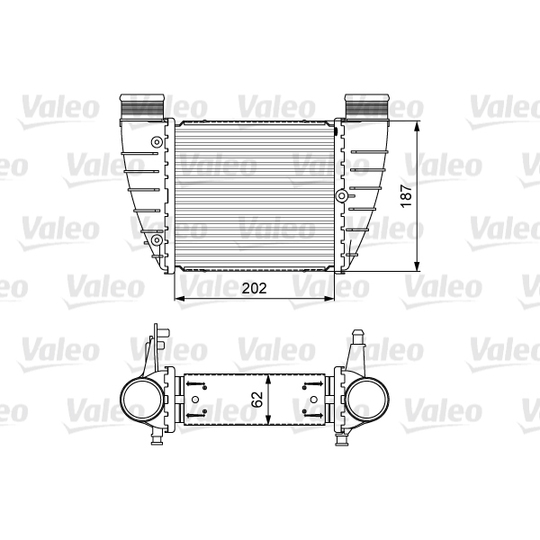 818325 - Intercooler, charger 