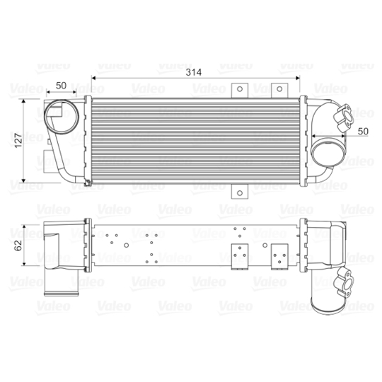 818333 - Intercooler, charger 