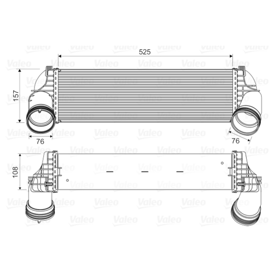 818562 - Intercooler, charger 