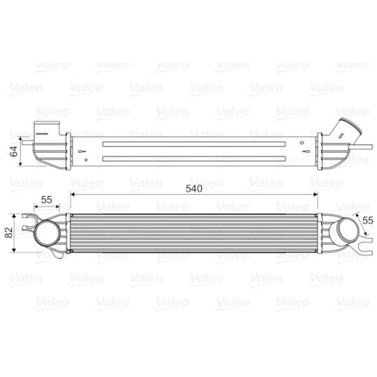 818580 - Intercooler, charger 