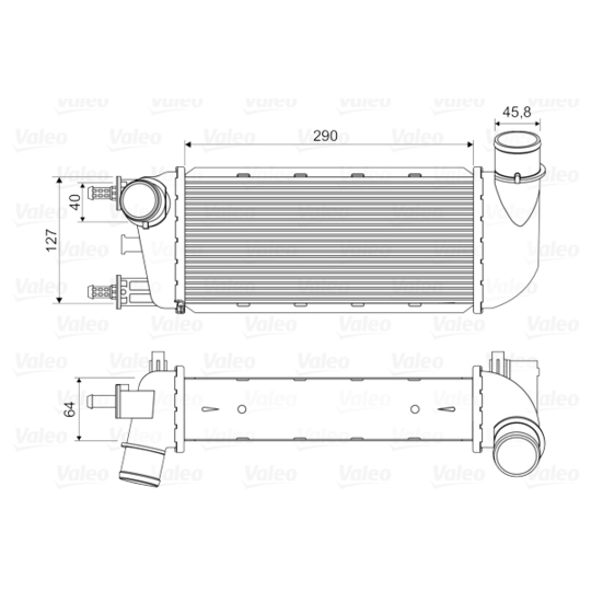 818582 - Intercooler, charger 