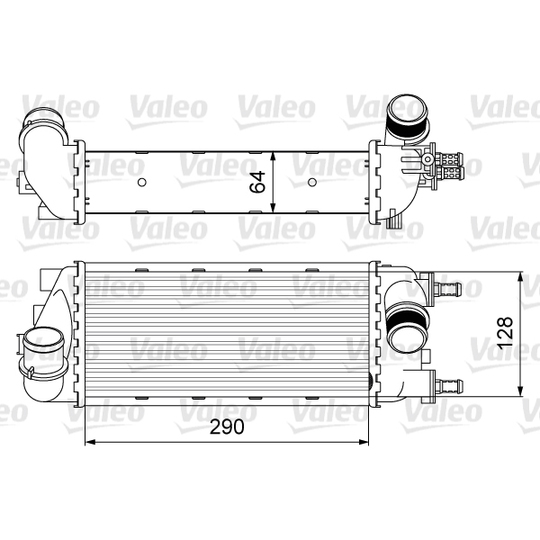 818585 - Intercooler, charger 