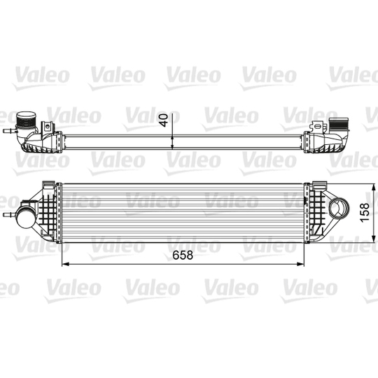 818600 - Intercooler, charger 