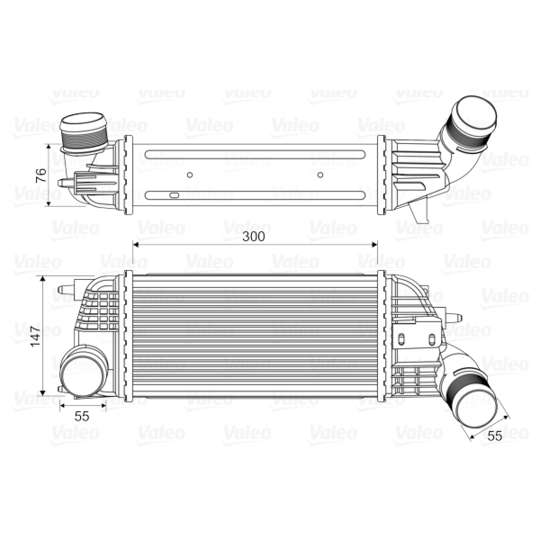 818620 - Intercooler, charger 