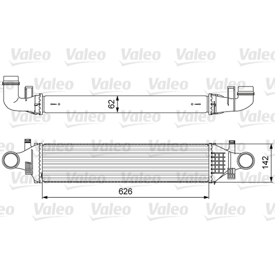 818623 - Intercooler, charger 