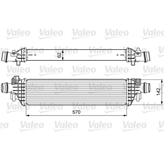 818628 - Intercooler, charger 